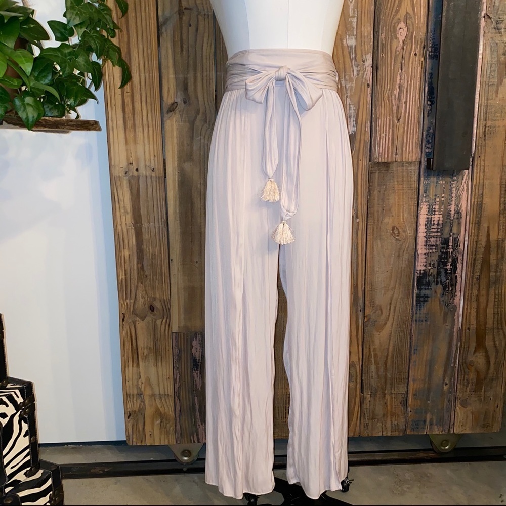 NWT Luxe DeLuxe Look Twice Slit Pant Sz 2 - Picture 2 of 7